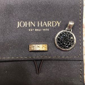 John Hardy black sapphire pendant